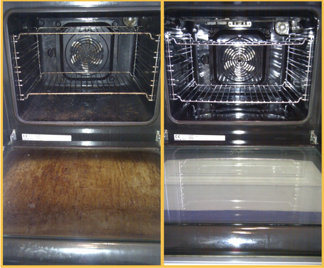 Oven Before After